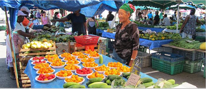 Saint-Laurent-du-Maroni - Le marché